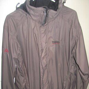Tog 24 Technical Rain Jacket with Packable Hood. Size Large. Very good preowned